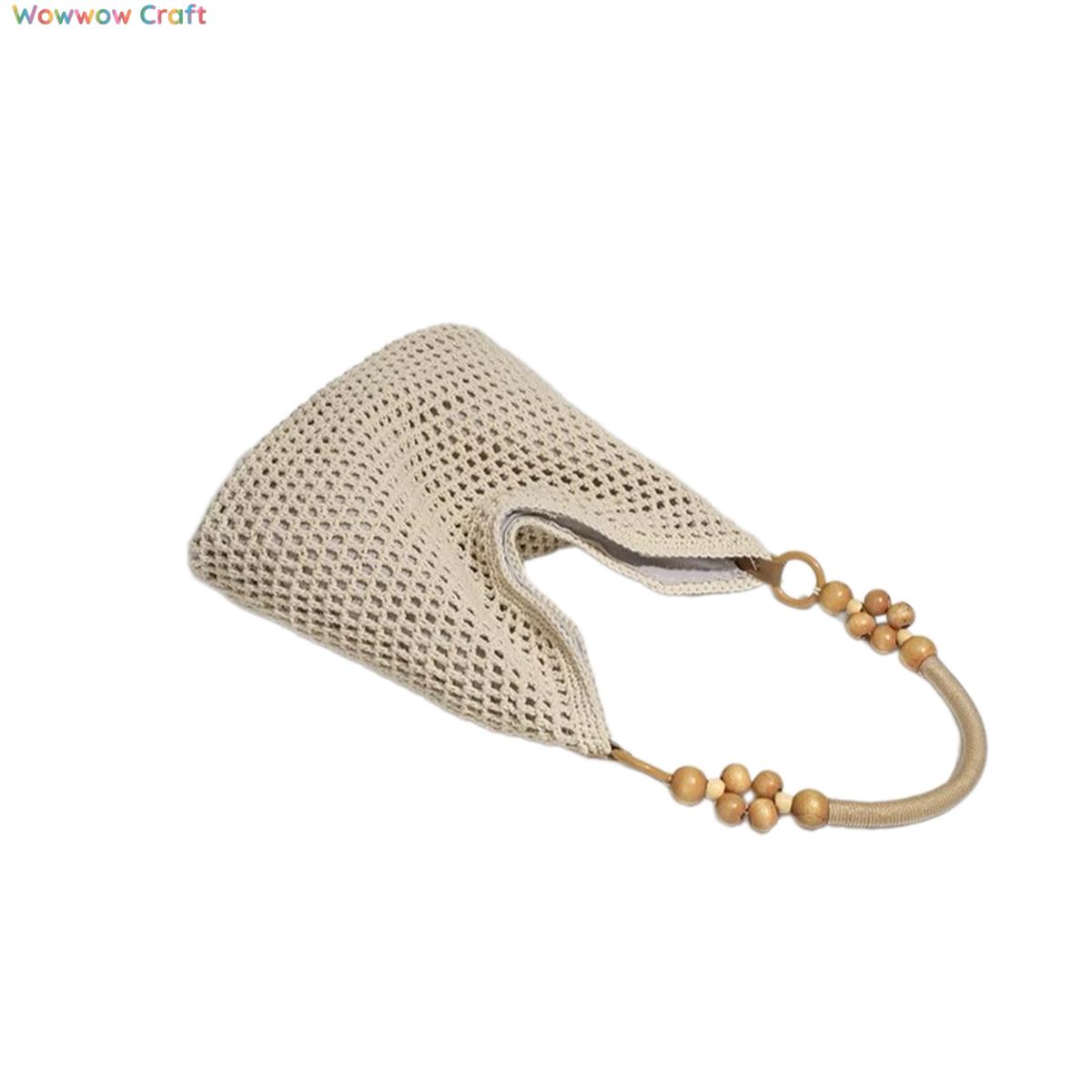 Shoulder Bags,Totes,Crochet Bags,Handmade crochet handbag with unique shoulder straps - Beach bag for seaside holiday